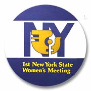 NY Women's  Button