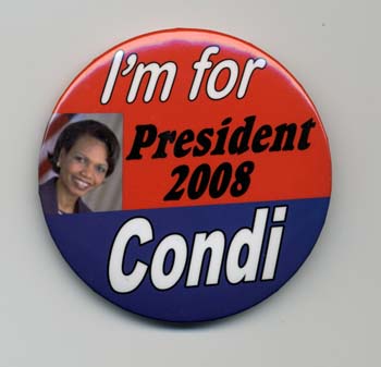 I'm for Condi