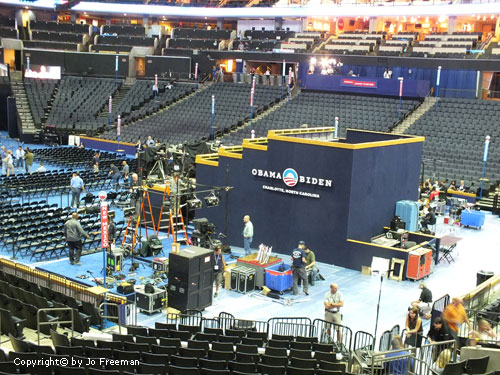DNC 2012 convention arena
