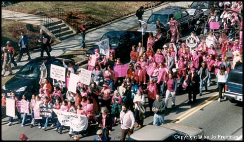 Code Pink on 16th Street