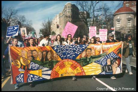 Code Pink on 16th Street