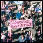 Many women from different groups marched