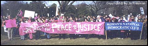 Marchers at the Ellipse