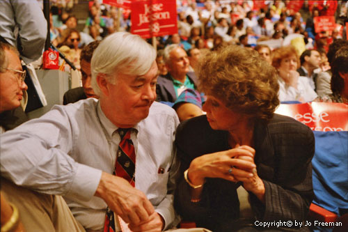 Senator Moynihan and Congresswoman Slaughter