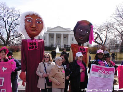 CodePink at White House