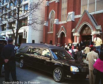 Rosa Parks funeral procession