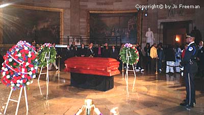 Rosa Parks in the Capitol Rotunda